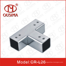 3 maneras de acero inoxidable puerta de cristal accesorio conector